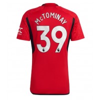 Pánský Fotbalový dres Manchester United Scott McTominay #39 2023-24 Domácí Krátký Rukáv